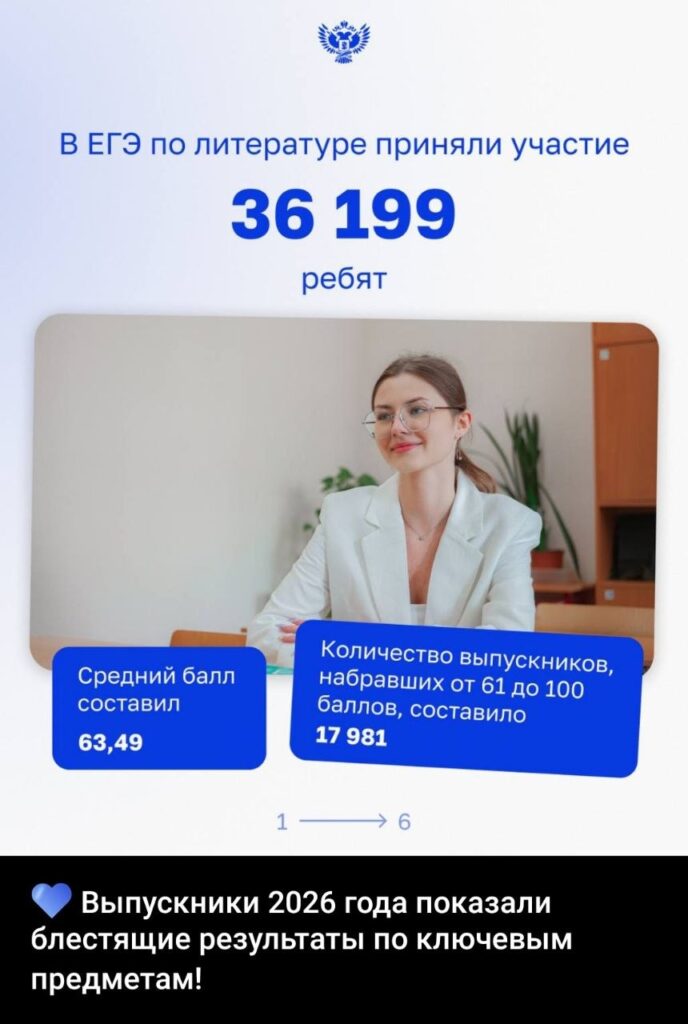 Школьники показывают выдающиеся результаты на ЕГЭ-26