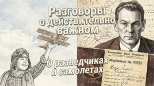 О разведчиках и самолетах. Разговор о действительно интересном